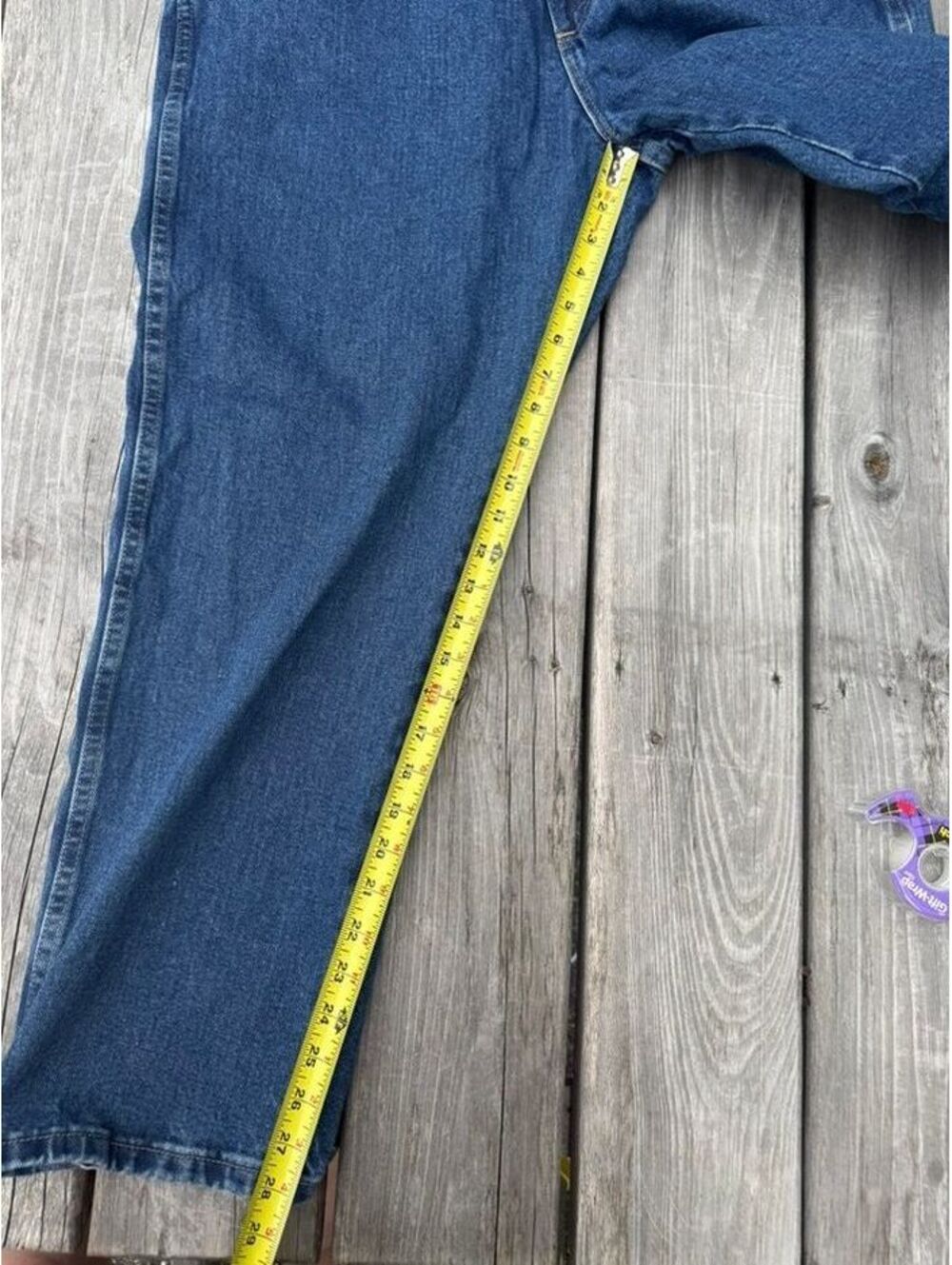 Wrangler Rugged Wear Jeans Men’s 40x29 Relaxed Straight Blue 35001AI - Picture 4 of 6